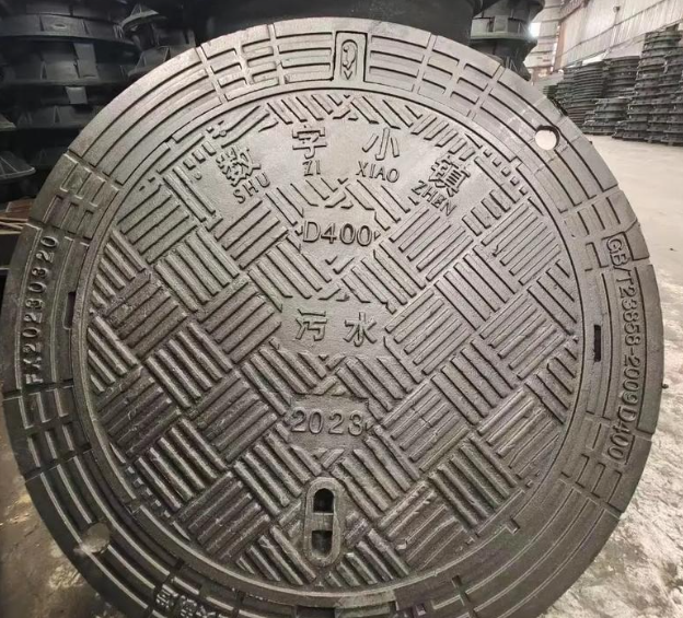 宁蒗球墨铸铁防沉降井盖展示